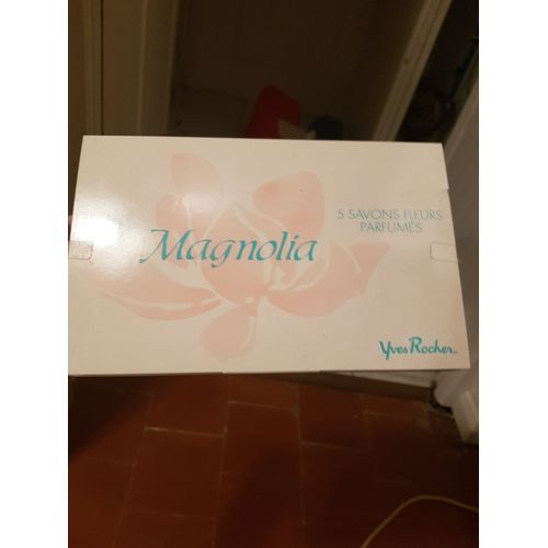 Coffret 5 Savons Fleur Parfum Magnolia Yves Rocher 