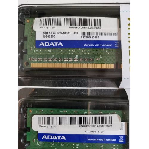 barrette 2GB RAM ADATA 1RX8 PC3-10600U-999