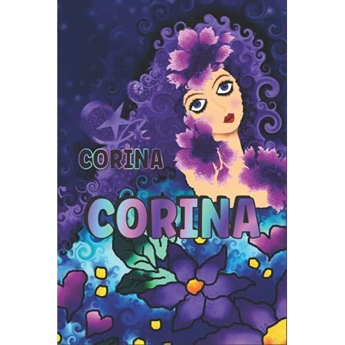 Regalo Personalizzato Per Corina: Bellissimo Diario Foderato Per Nome Di Corina