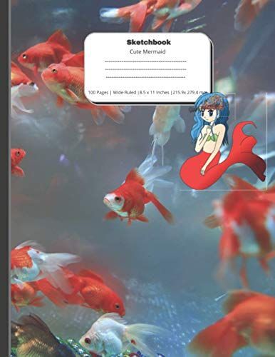 Sketchbook Cute Mermaid And Sea Sketchbook For Girls: 110 Pages, 8.5" X 11",Large Notebook For Drawing, Sketching, Journaling, Doodling, Coloring, Designing, Painting, Writing(Sketch Artists) May 12,