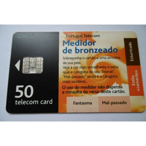 Carte Téléphone Portugal - Medidor De Bronzeado - 1999 - 50