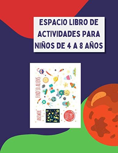 Espacio Libro De Actividades Para Niños De 4 A 8 Años