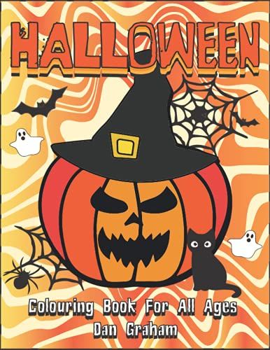 Halloween Colouring Book For All Ages!