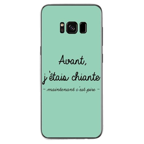 Coque Souple Pour Samsung Galaxy S8 Plus Avec Impression Motifs Avant, J'étais