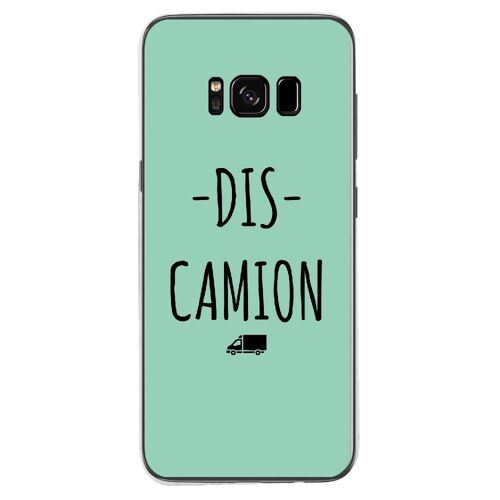 Coque Souple Pour Samsung Galaxy S8 Plus Avec Impression Motifs Dis Camion Turqu