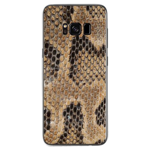 Coque Souple Pour Samsung Galaxy S8 Plus Avec Impression Motifs Peau De Serpent