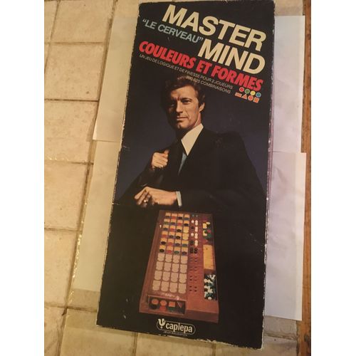 Jeu Mastermind "Le Cerveau" Couleurs Et Formes Capiepa 1977