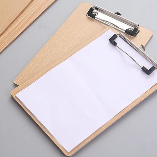 Presse-Papiers A4 En Bois Avec Trou De Confrontation, Porte-Papier, Bureau, École, Papeterie