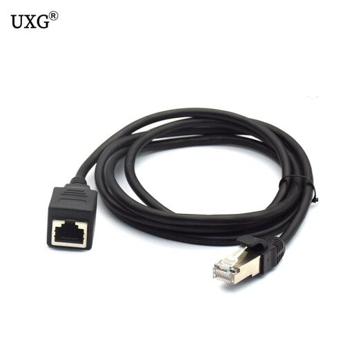 Câble d'extension Ethernet Cat5 Cat6, 30/60/1M, adaptateur de réseau Lan RJ45 mâle/femelle, pour ordinateur portable