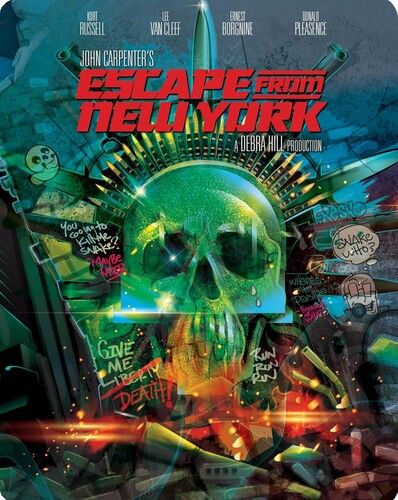 Escape From New York [Ultra Hd] Ltd Ed, With Blu-Ray, 4k Mastering, Steelbook, Subtitled, Sign Language