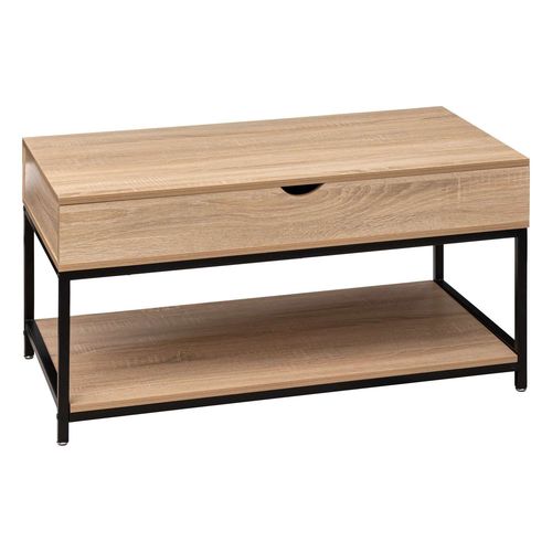 Table Basse Avec Plateau Relevable - Beige