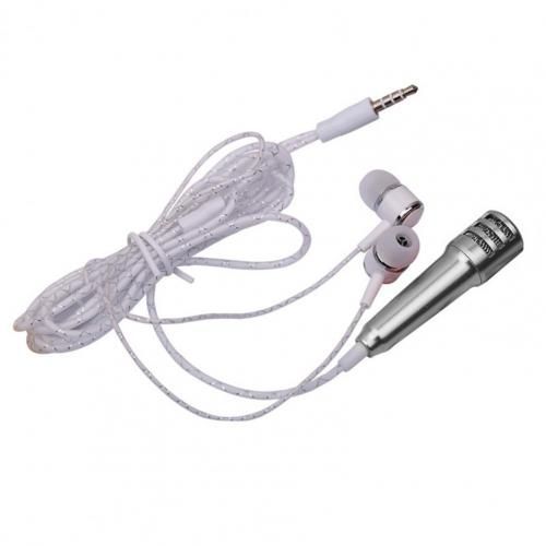 Microphone De Studio Stéréo Portable, Tpe, 3.5mm, Ktv, Karaoké, Pour Téléphone Portable, Pc De Bureau, Petite Taille