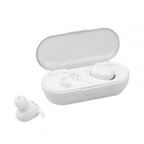 écouteurs sans fil TWS pour smartphones, oreillettes de sport, de musique et de bruit, avec étui de chargement et microphone