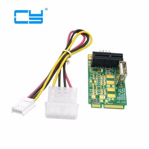 Adaptateur Mini pcie vers PCI E x1 pci Express 1X, cordon d'extension, mini pcie vers pcie, carte USB Riser, livraison gratuite