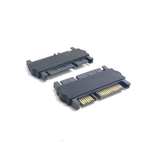 Adaptateur droit SATA 22 broches 7 + 15 mâle vers SATA 22P 7 + 15 mâle, 3.5 et 2.5 pouces