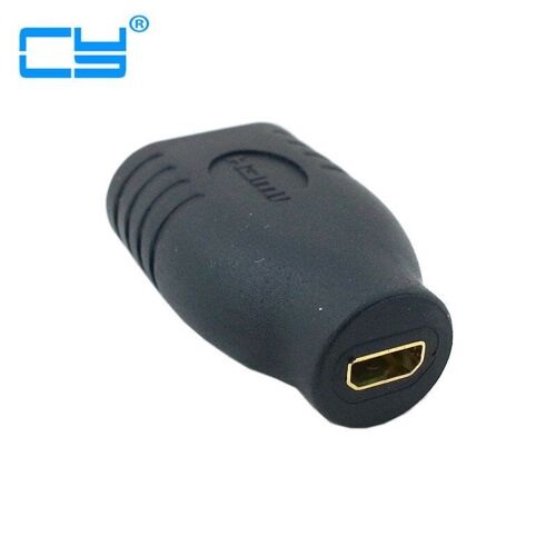 Prise Micro HDMI type D femelle vers HDMI 1.4 A type femelle coupleur adaptateur convertisseur 1 pièce