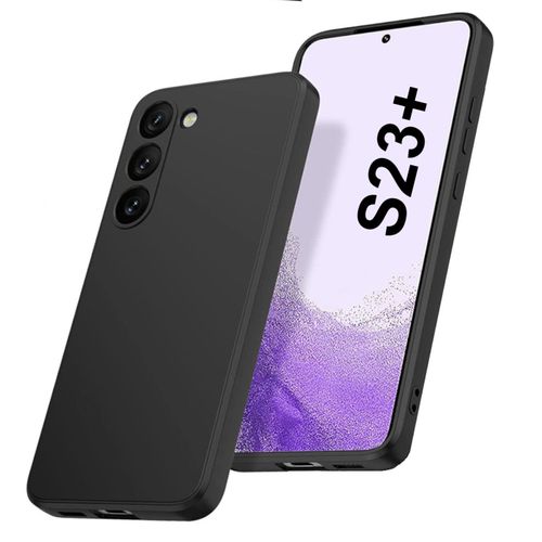 Coque Silicone Noir Pour Samsung Galaxy S23 Plus 5g Little Boutik®