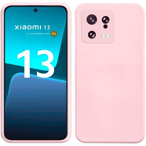 Coque Silicone Rose + Verre Trempe Pour Xiaomi 13 Little Boutik©
