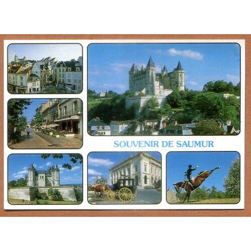 Carte Postale - Souvenir De Saumur - Maine-Et-Loire - 49