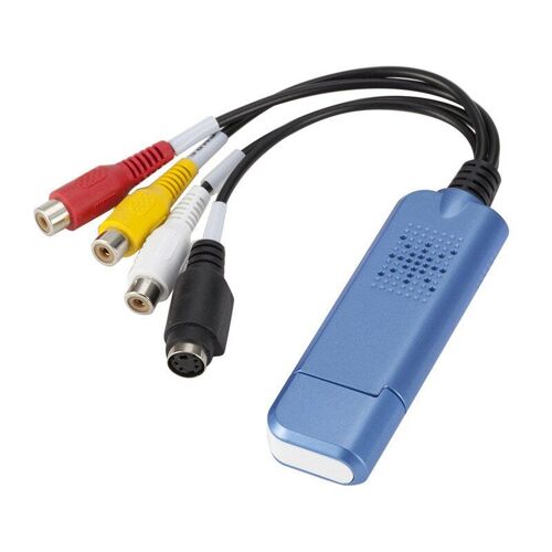 Adaptateur usb 2.0 pour Capture Audio et vidéo, Portable, facile à brancher, VHS vers DVD, convertisseur pour Win7/8/XP/10/Vista, nouveauté 2021