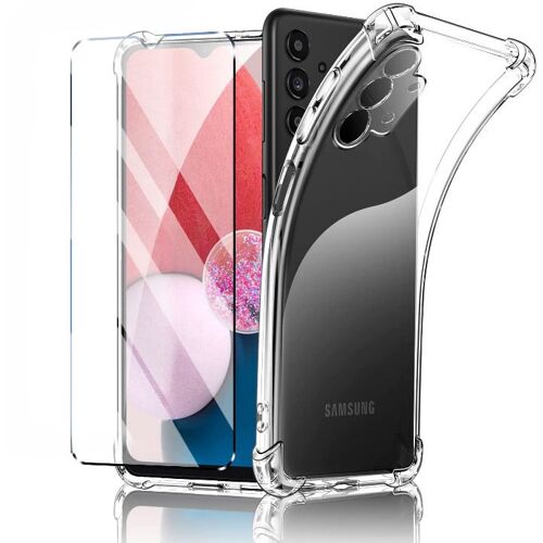 Coque Pour Samsung Galaxy A13 4G Silicone 4 Coins Renforces + Verre Trempe Little Boutik®