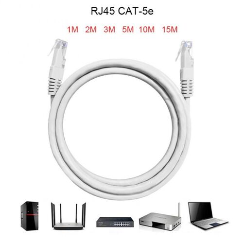 Câble Ethernet LAN RJ45 Durable, 1/2/3/5/10/15m, pour ordinateur portable et Notebook