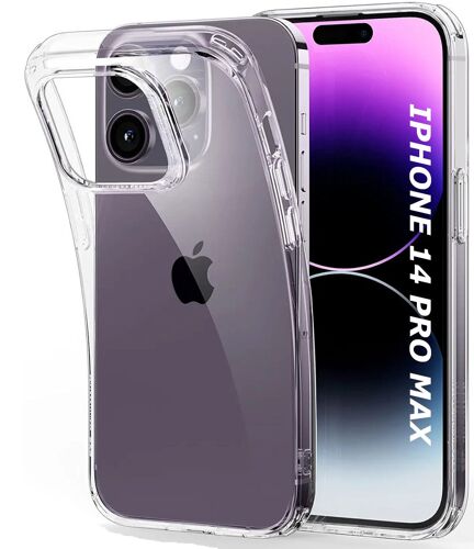 Coque Silicone Transparente Pour Apple iPhone 14 Pro Max Little Boutik®