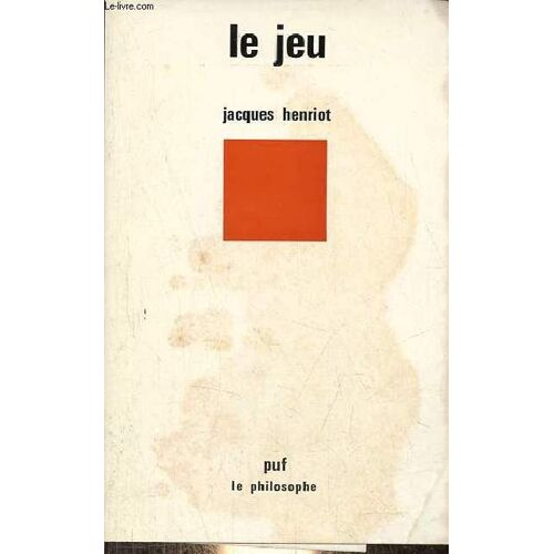 Le Jeu - Collection Sup Le Philosophe N°86.