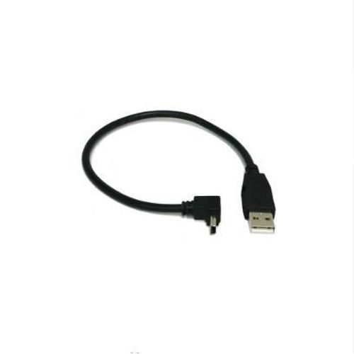Câble Mini USB B à 5 broches coudé vers le haut, 0.5m