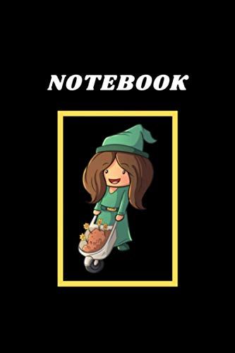 Notebook: Gardening Girl Gardening Girl Notebook Is Ruled By Pretty College For Student And Gift For Everyone Cactus 120 Pages Ruled 6 X 9 Inch. Suitable For All Taking Notes. Take Notes And Write Dow