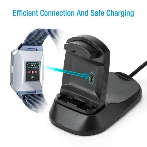 Chargeur De Montre Connectée Pour Fitbit Ionic, Avec Câble De Chargement Usb, Station D'accueil Pour Fitbit