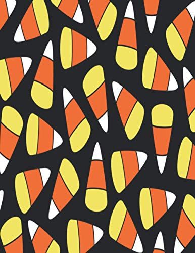 Halloween Candy: Sketchbook 8.5x11 Inch 120 Blank Sketch Pages For Drawing, Sketching, Writing, And Doodling/Perfect Gift For Kid, Teen, Adult