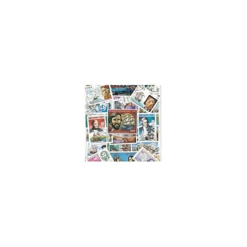 Navigateurs - 25 Timbres Differents Tous Pays