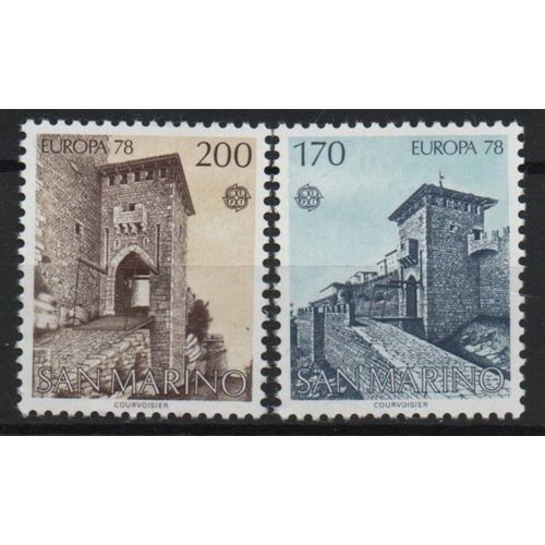 Saint-Marin Timbres Europa 1978