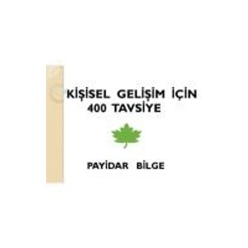 Ki¿Isel Geli¿Im ¿Çin 400 Tavsiye