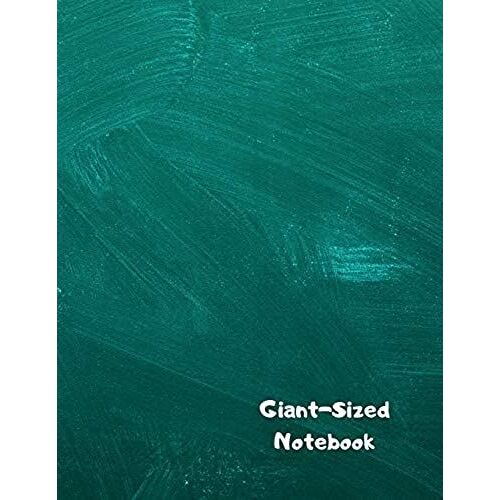 Giant-Sized Notebook: Jumbo Green Water Notebook, Journal, 500 Pages, 250 Ruled Sheets