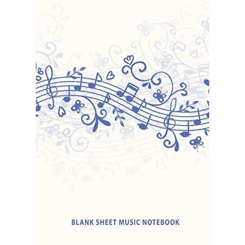 Blank Sheet Music Notebook: Music Writing Notebook For Musicians, Songwriters, Composers. Blank Manuscript Notebook. 11 Narrow Staves (Standard) Per Page. A4 Format. 100 Pages