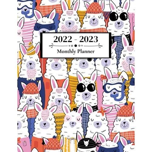 2022-2023 Monthly Planner: 2 Year Monthly Planner Calendar Schedule Organizer January 2022 To December 2023 (24 Months) With Celebration Dates & Us Holidays