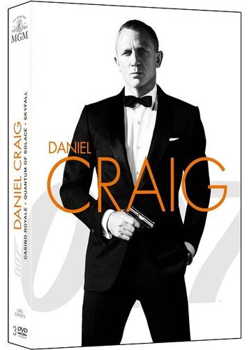 James Bond 007 - Daniel Craig : La Trilogie : Casino Royale + Quantum Of Solace + Skyfall - Pack