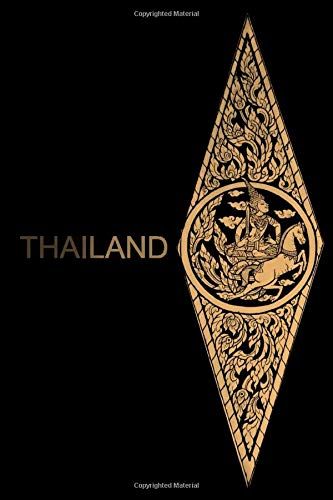 Thailand Note Book Planner: Black Cover