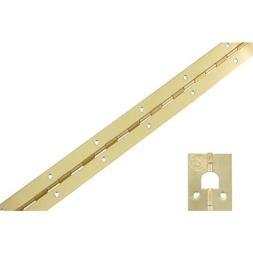 Charnière piano laiton 0,7 x 32 x 960mm