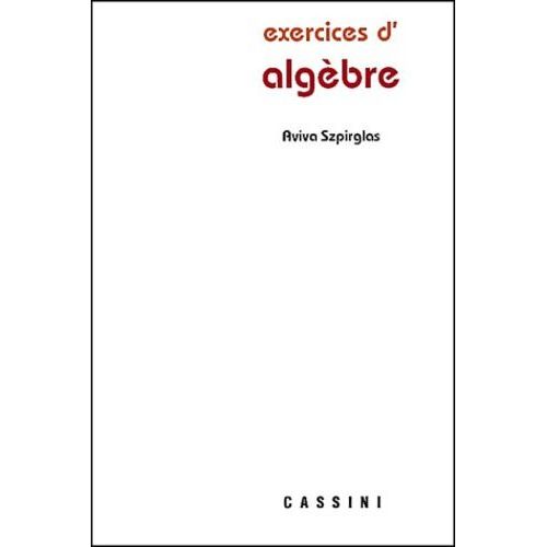 Exercices D'algèbre