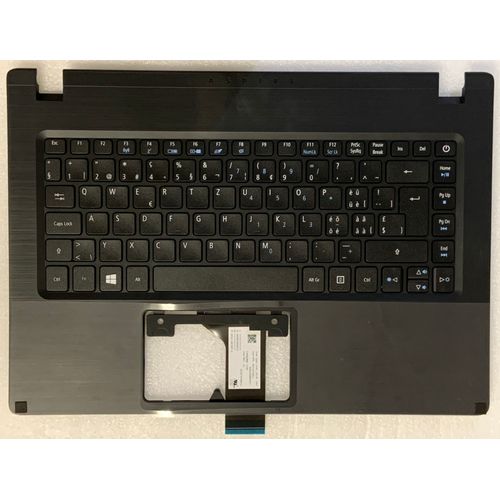 Clavier Qwertz Swiss-Allemand Acer Aspire A114-31 6B.SHXN7.024 LV4T_A51B AEZ8VS00010 0KN1-091SF12 NKI14130CL NK.I1413.0CL ACM14H96CH TOPCASE Noir