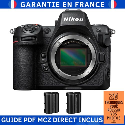 Nikon Z8 + 2 Nikon EN-EL15c + Guide PDF MCZ DIRECT '20 TECHNIQUES POUR RÉUSSIR VOS PHOTOS'