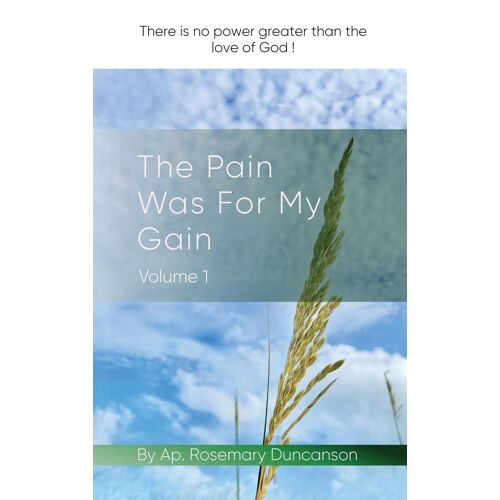 The Pain Was For My Gain