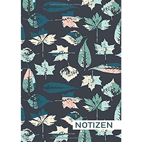 Notizen: 110 Seitiges Softcover Notizbuch Im A4 Format Mit Punkteraster | Notizbuch - Tagebuch - Journal - Schulheft - Collegeblock