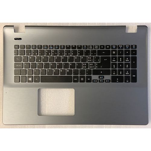 Clavier Qwertz Swiss-Allemand Acer Aspire E5-731,E5-731G,E5-771 60.MP8N7.024 AEZYWS00010 MP-10K36CH-9201W NKI1713062 NK.I1713.062 TOPCASE Noir / Gris