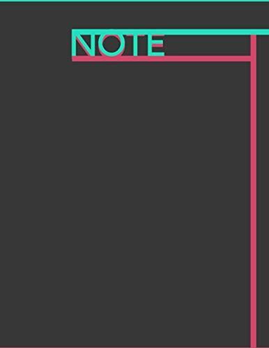 3d Model With Soft Red And Blue .: (8.5*11 Inch) Large 100 Pages.