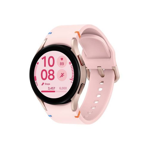 Samsung Galaxy Watch FE - 40 mm - Montre connectée avec bracelet sport - affichage 1.2" - 16 Go - Bluetooth, Wi-Fi, NFC - 26.6 g - rose doré