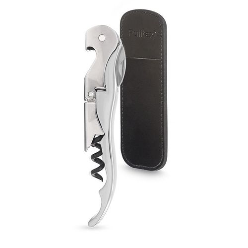 Sommelier Pulltap's Classic Silver Avec Étui Noir